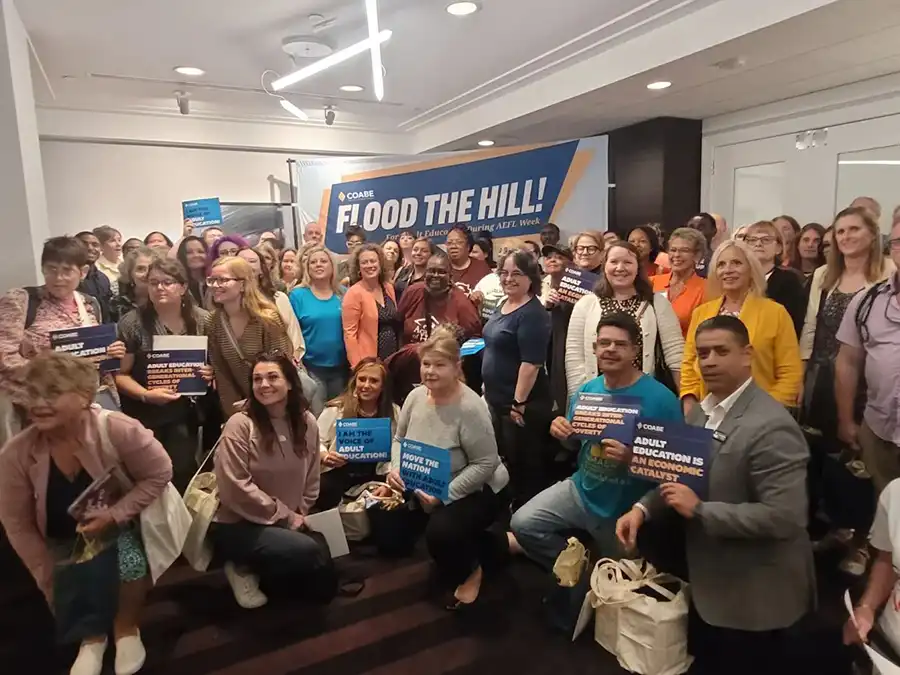 AoH Floods the Hill for Adult Education
