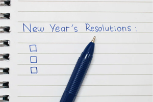 New Year's resolutions